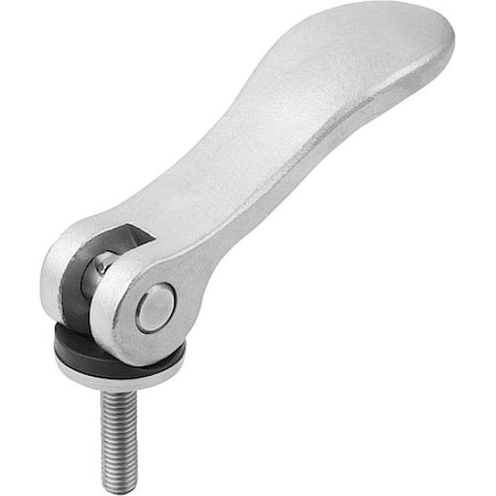 Kipp Cam Levers with external thread, all stainless steel, metric K0645.9512304X30